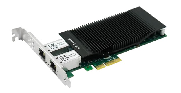 Dual Port 10/100/1000Mbps adapter